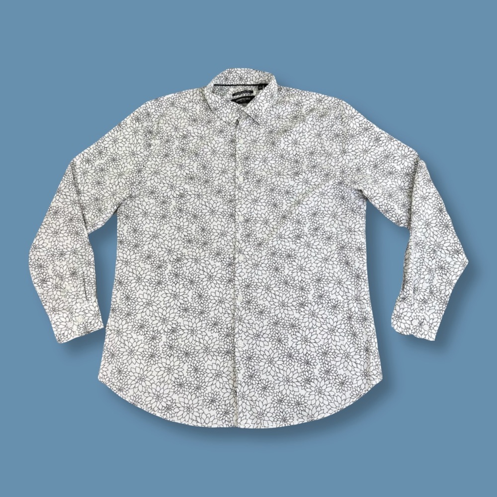 Kenneth Cole Slim Fit Men’s Shirt | Sz XL